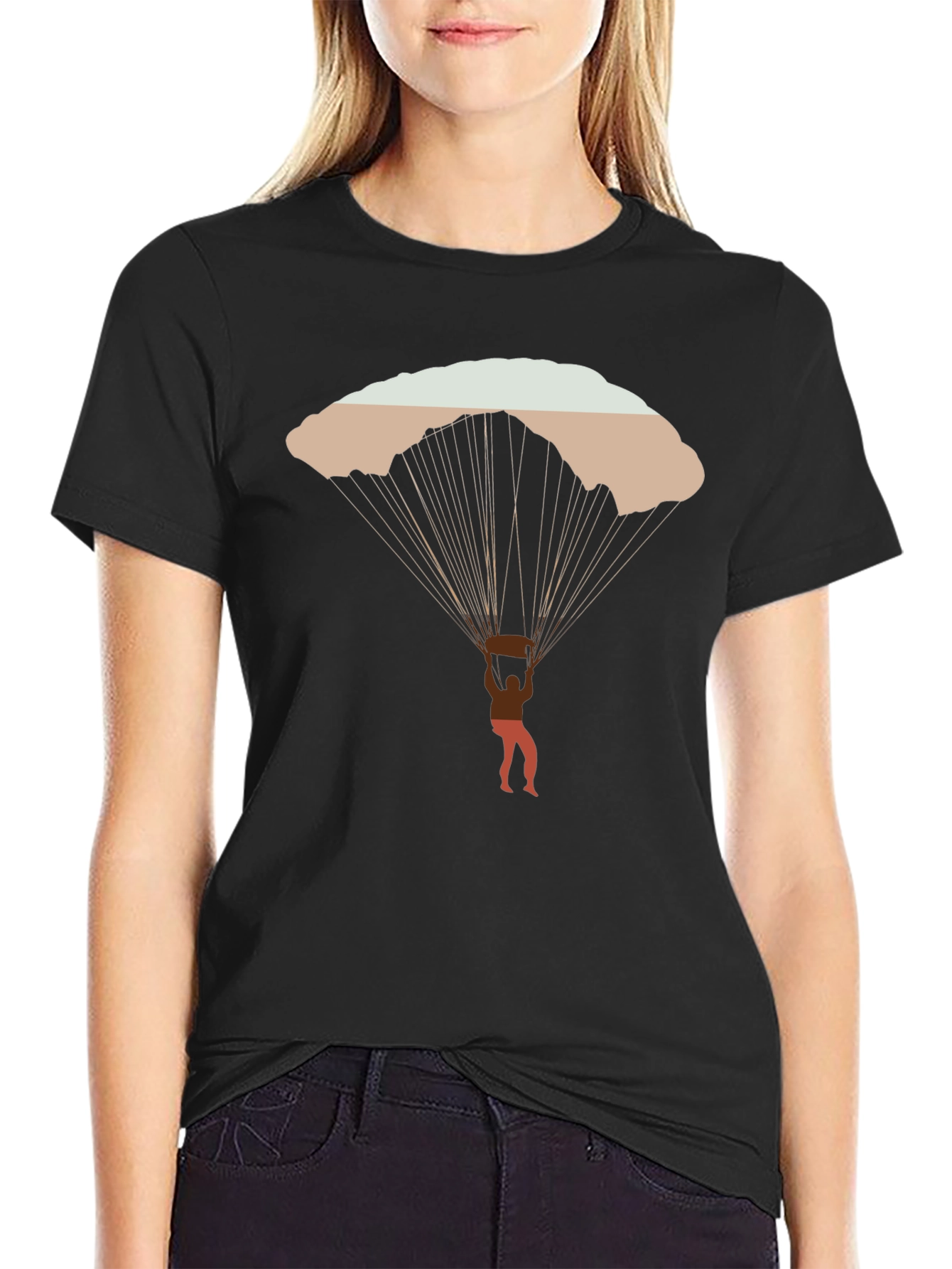 Parachute T-Shirt - Skydiving Adventure Tee