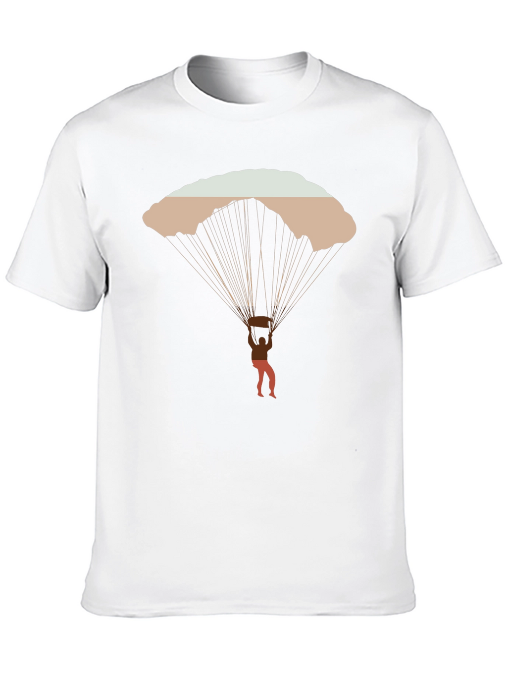 Parachute T-Shirt - Skydiving Adventure Tee