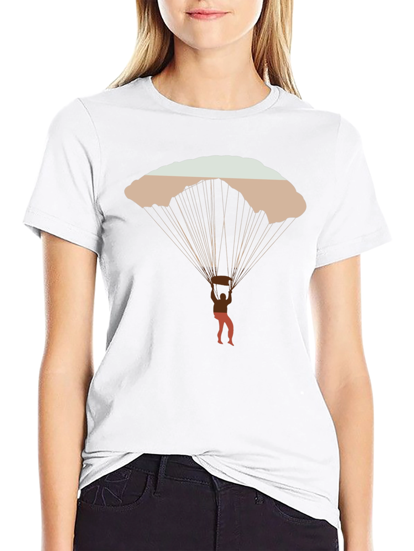 Parachute T-Shirt - Skydiving Adventure Tee