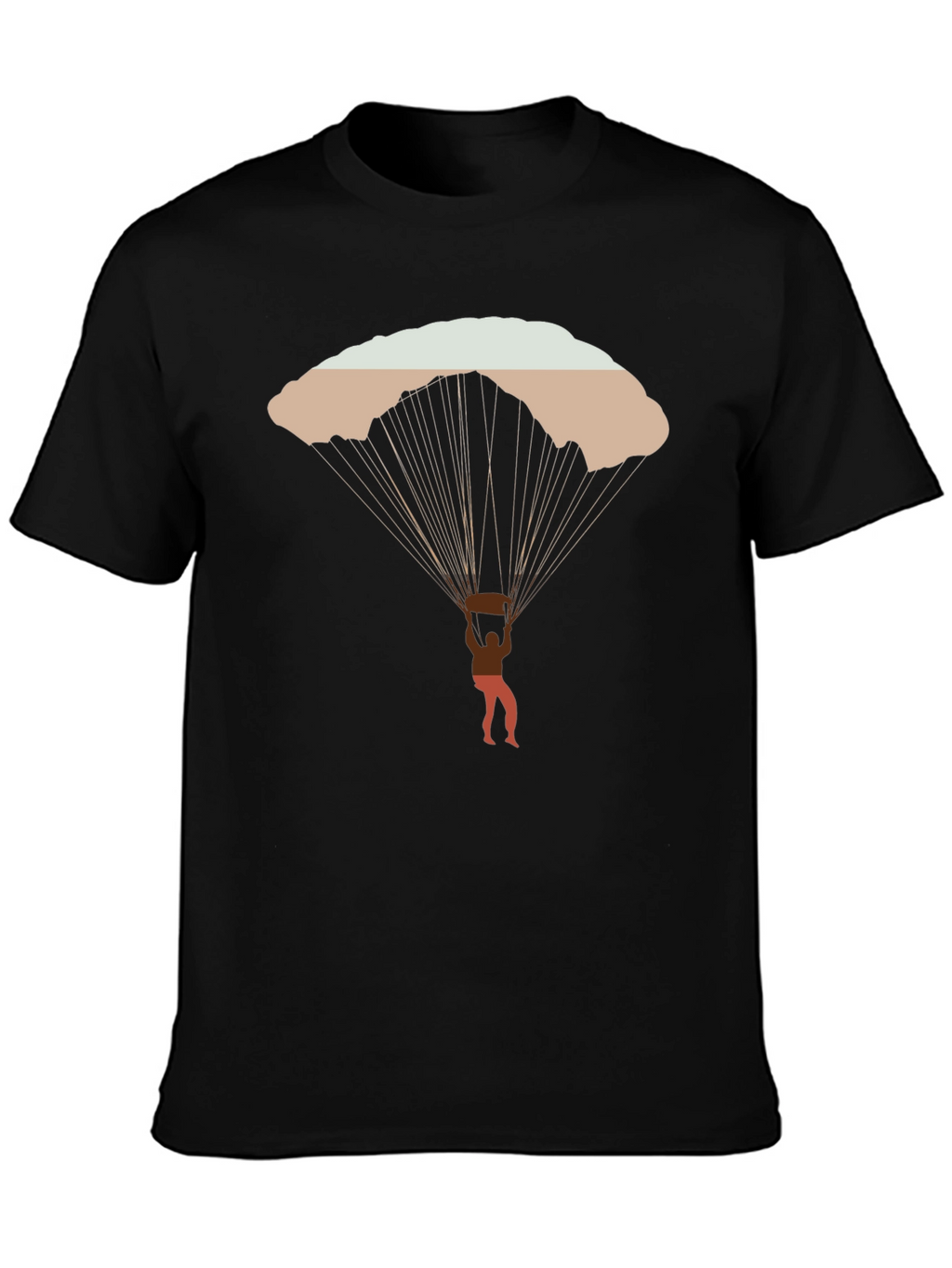 Parachute T-Shirt - Skydiving Adventure Tee