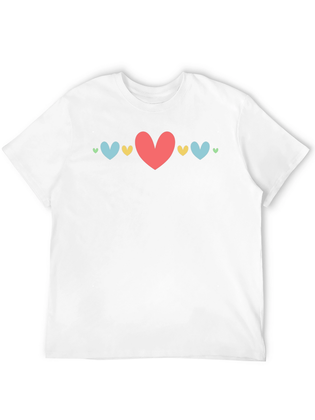 Heart Graphic Black T-Shirt