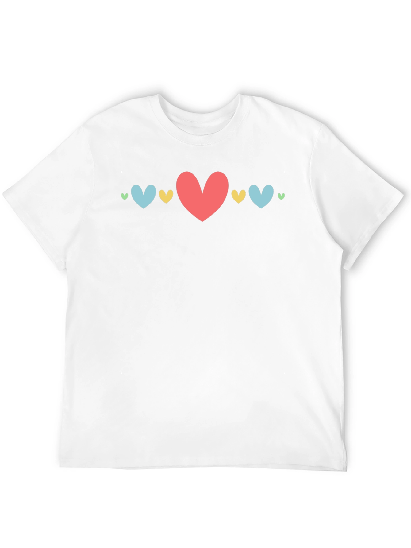 Heart Graphic Black T-Shirt
