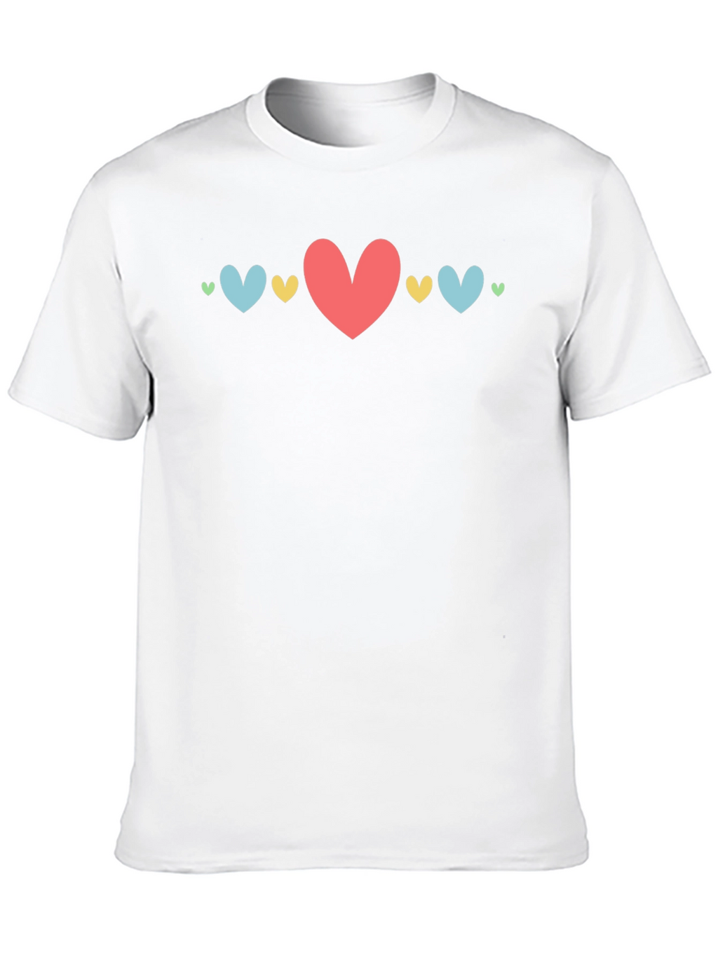 Heart Graphic Black T-Shirt