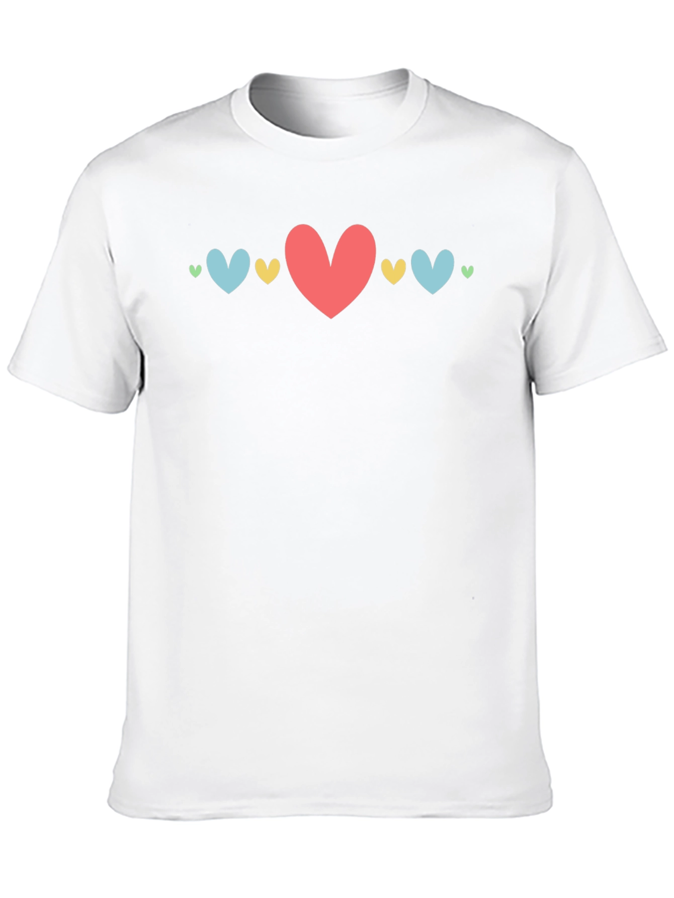 Heart Graphic Black T-Shirt