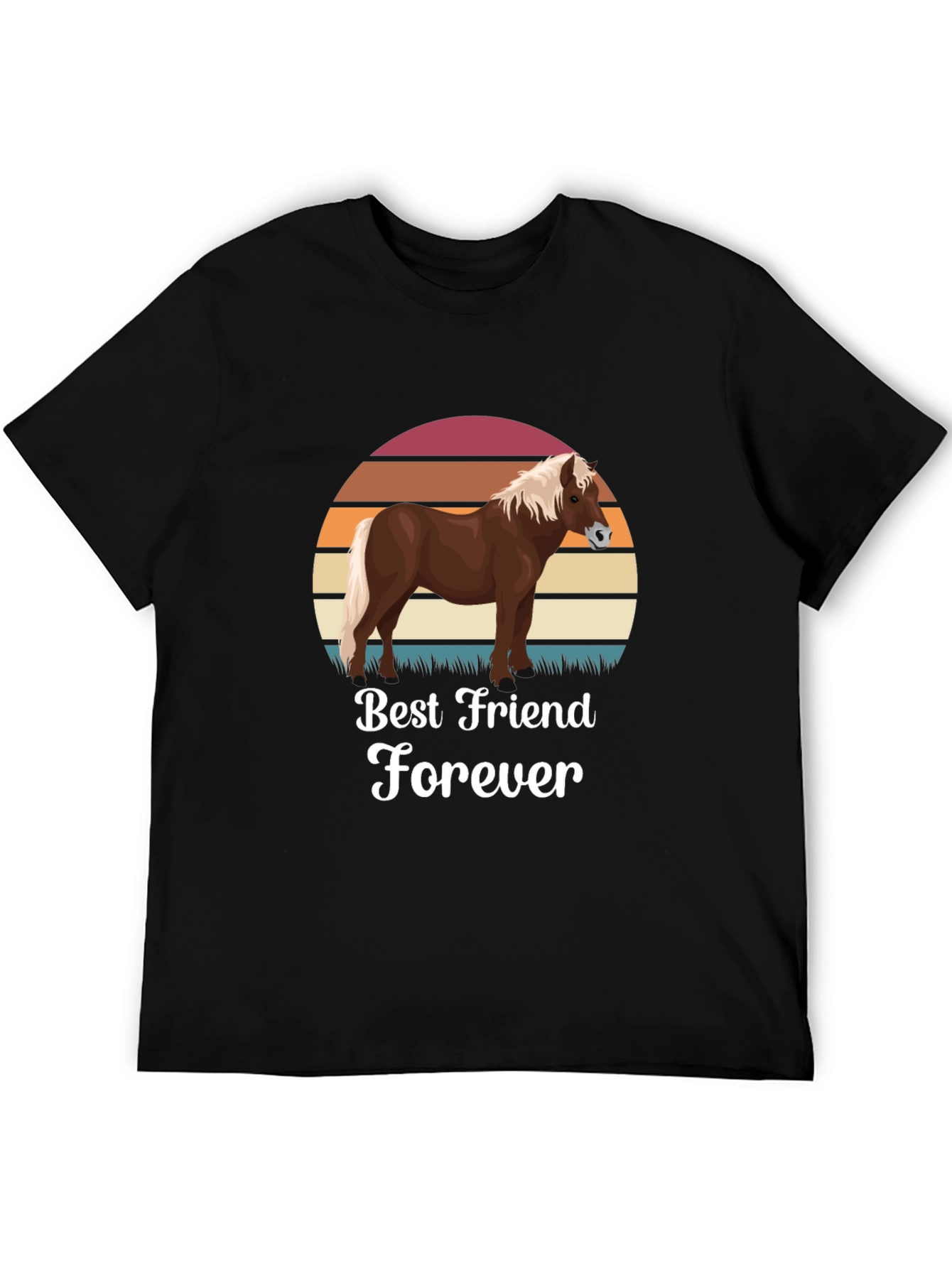 Best Friend Forever Horse Graphic Tee