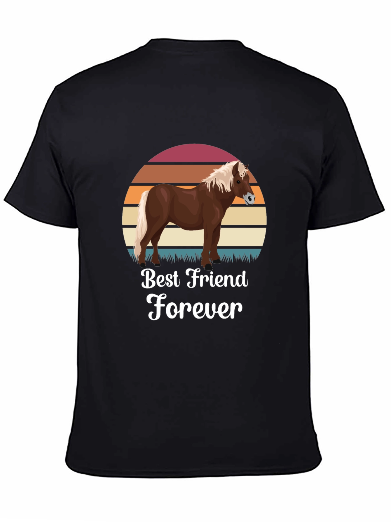 Best Friend Forever Horse Graphic Tee