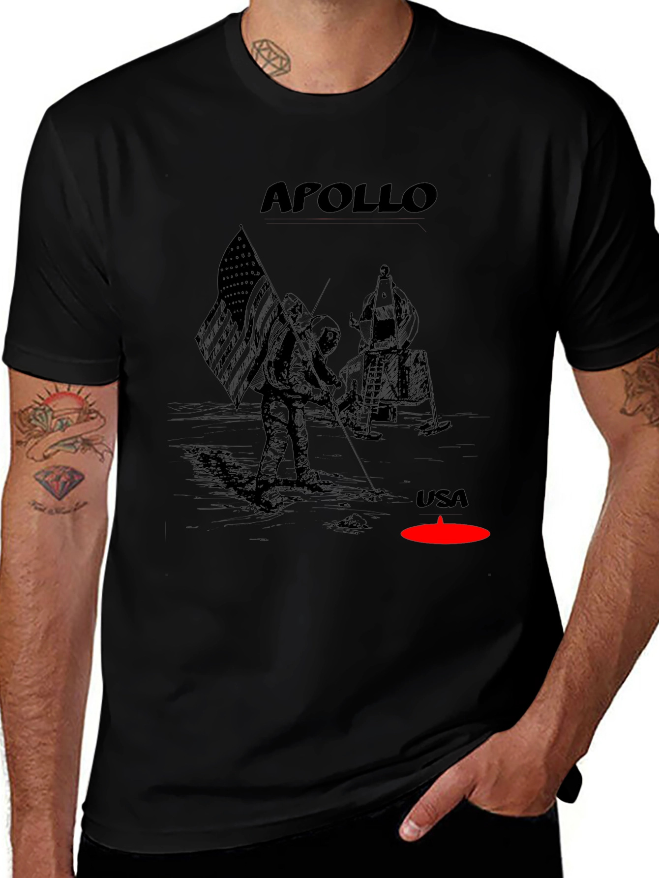 Apollo USA Graphic T-Shirt