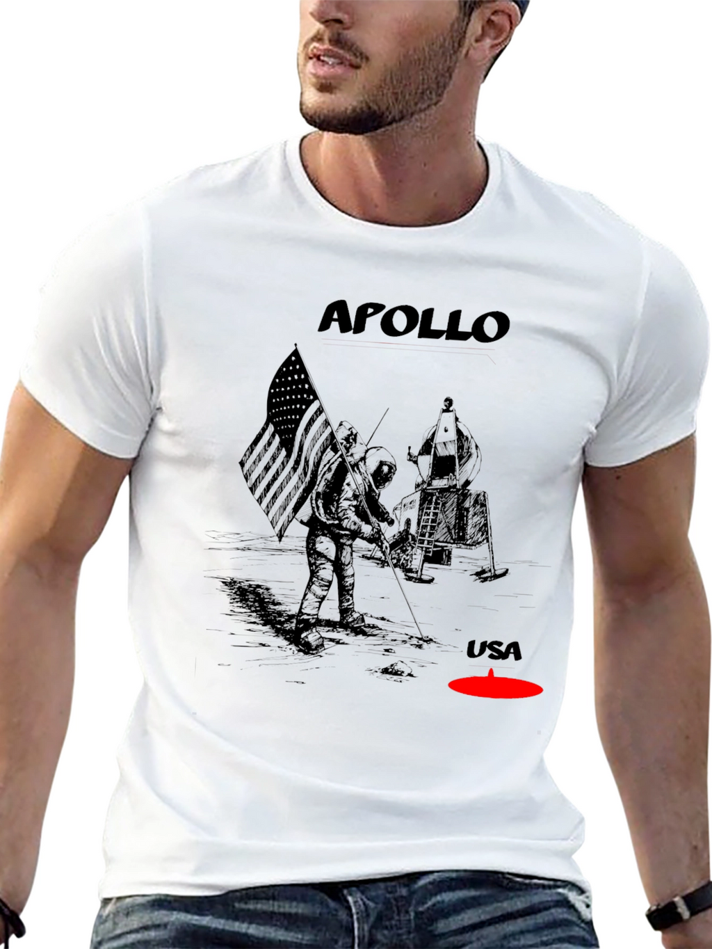 Apollo USA Graphic T-Shirt