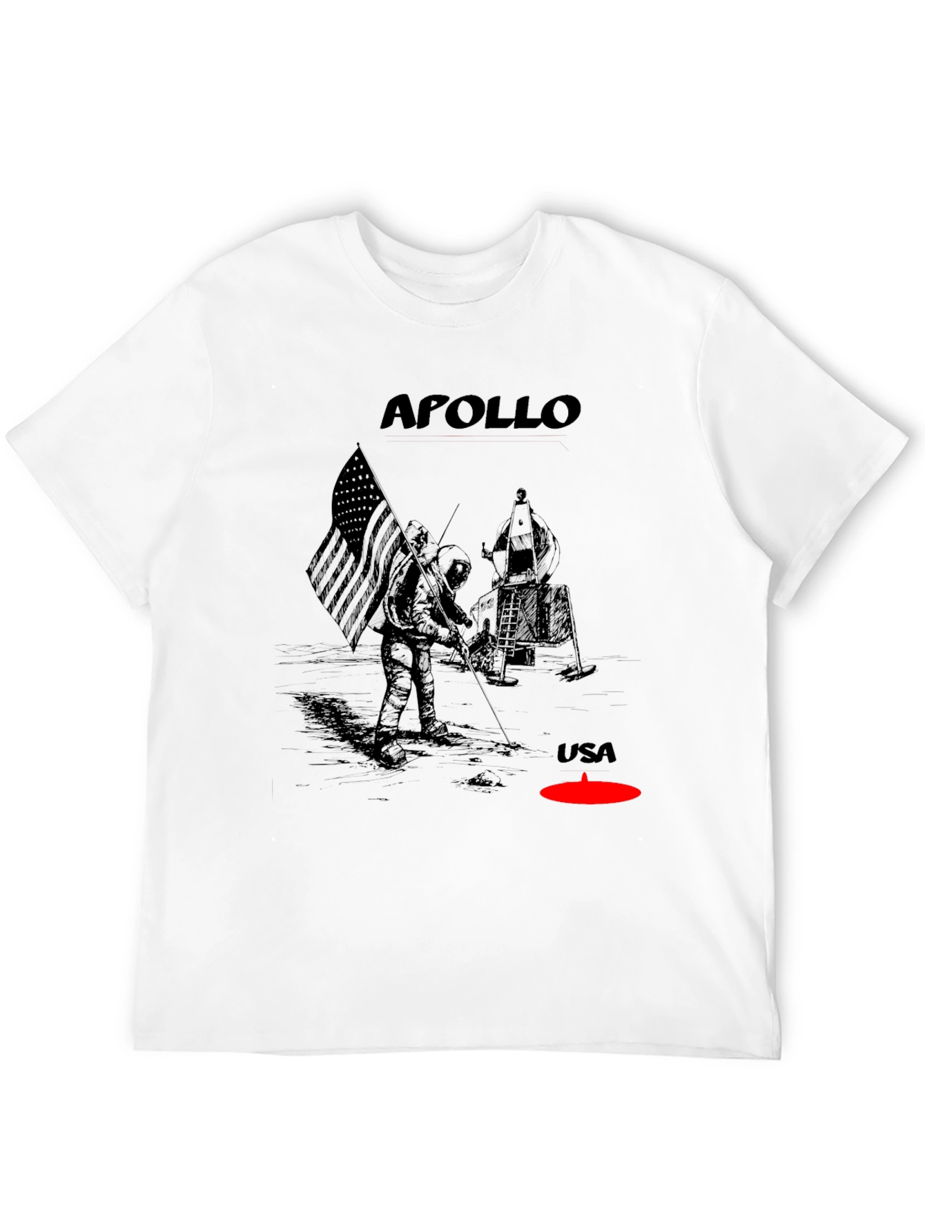 Apollo USA Graphic T-Shirt