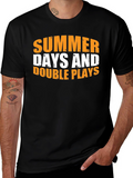 Summer Days and Double Plays T-Shirt