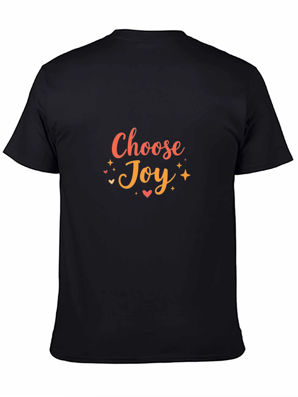 Choose Joy Graphic Tee - Black T-Shirt