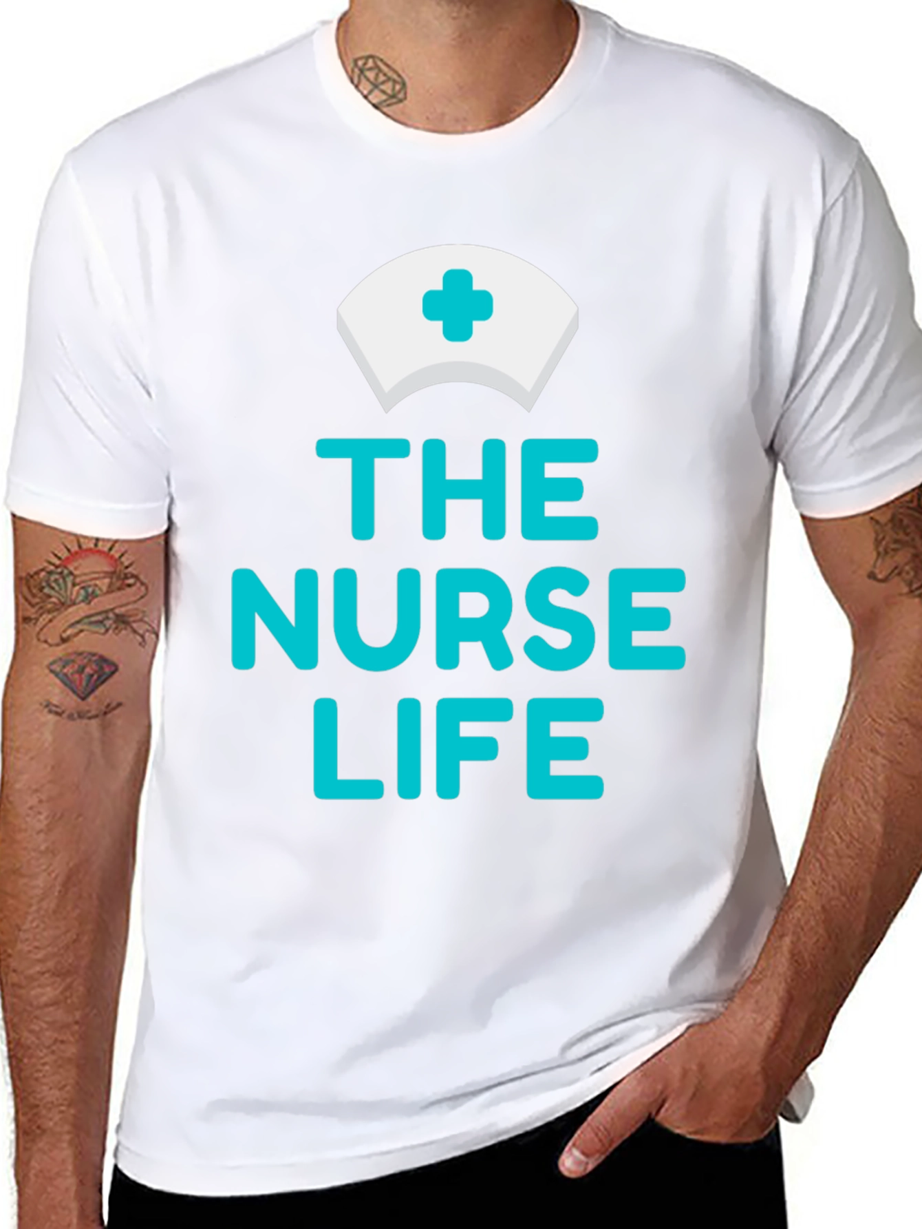 The Nurse Life Graphic T-Shirt