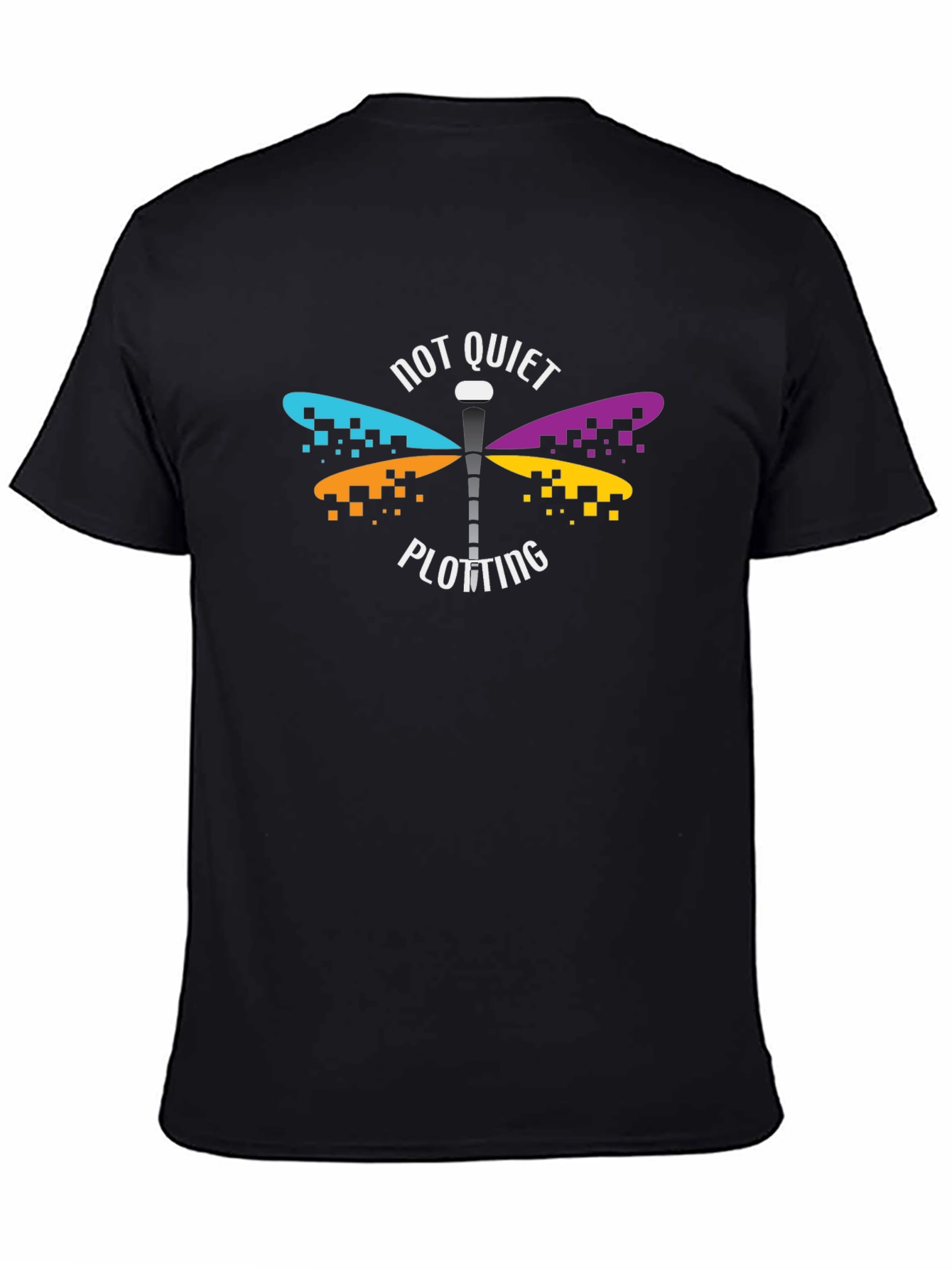 Not Quiet Plotting Dragonfly Graphic Tee