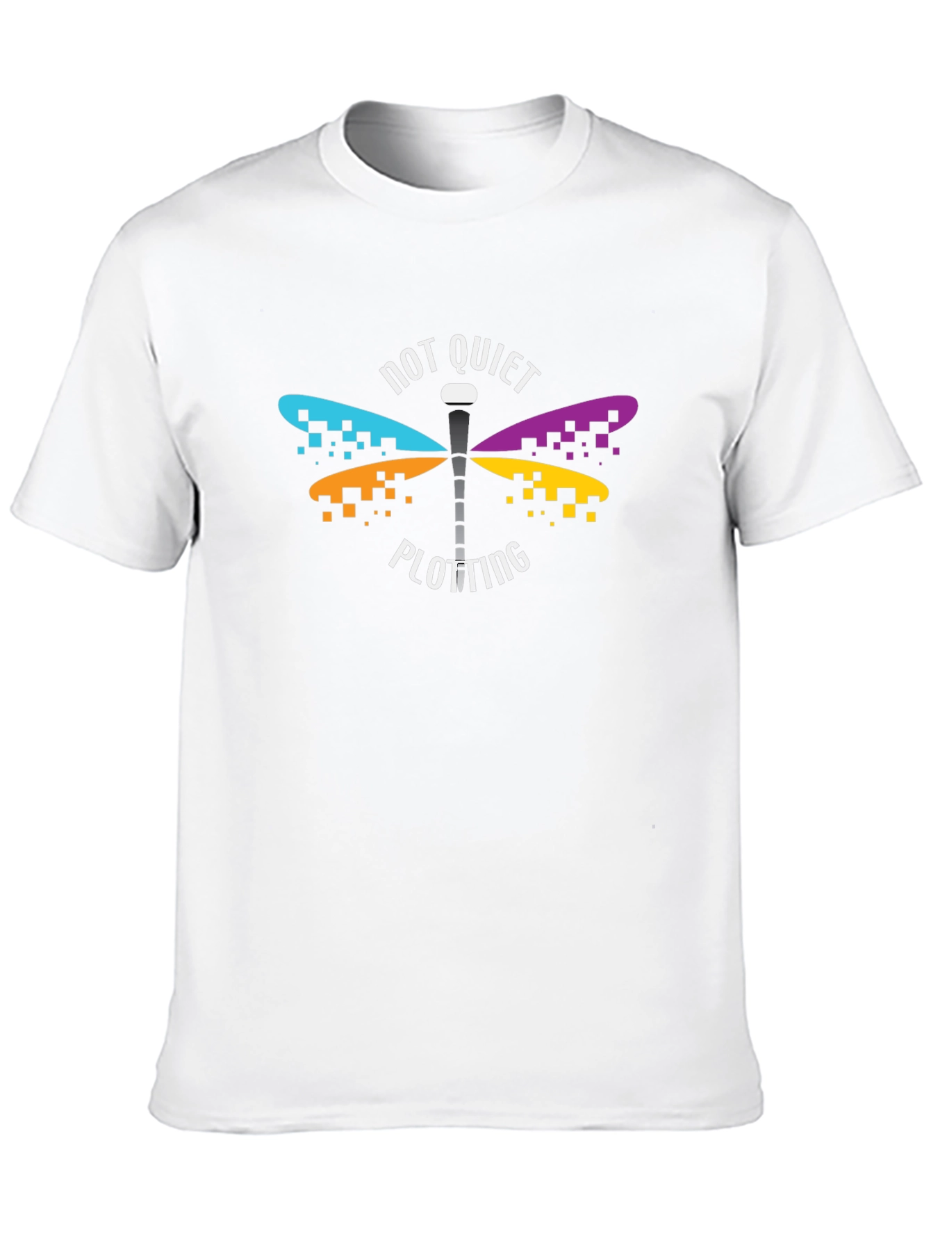 Not Quiet Plotting Dragonfly Graphic Tee