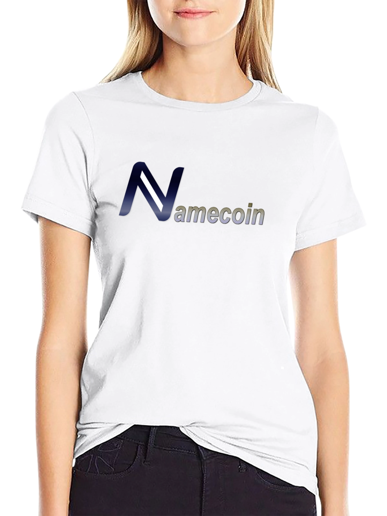 Namecoin Black T-Shirt - Crypto Enthusiast Tee