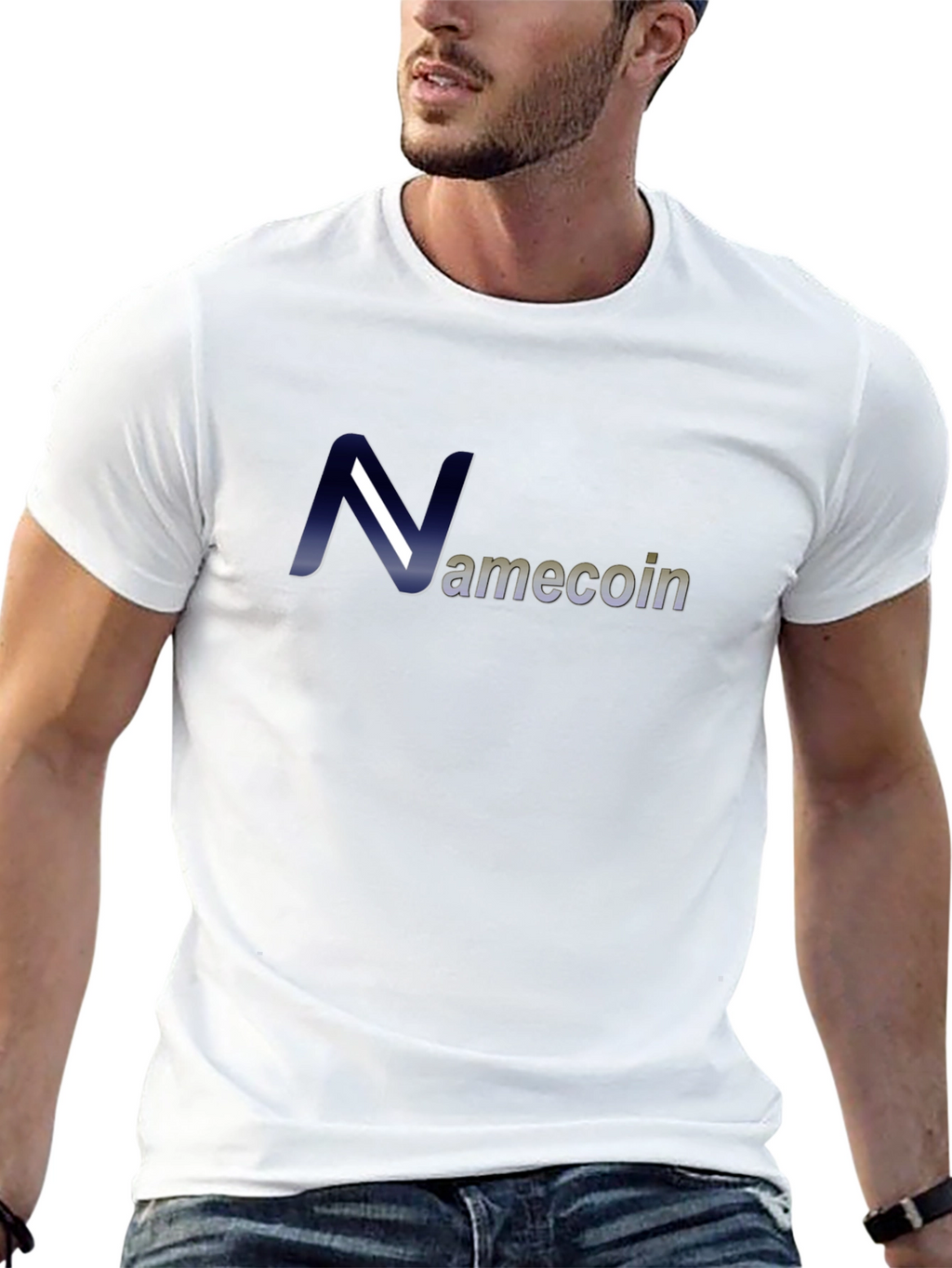 Namecoin Black T-Shirt - Crypto Enthusiast Tee
