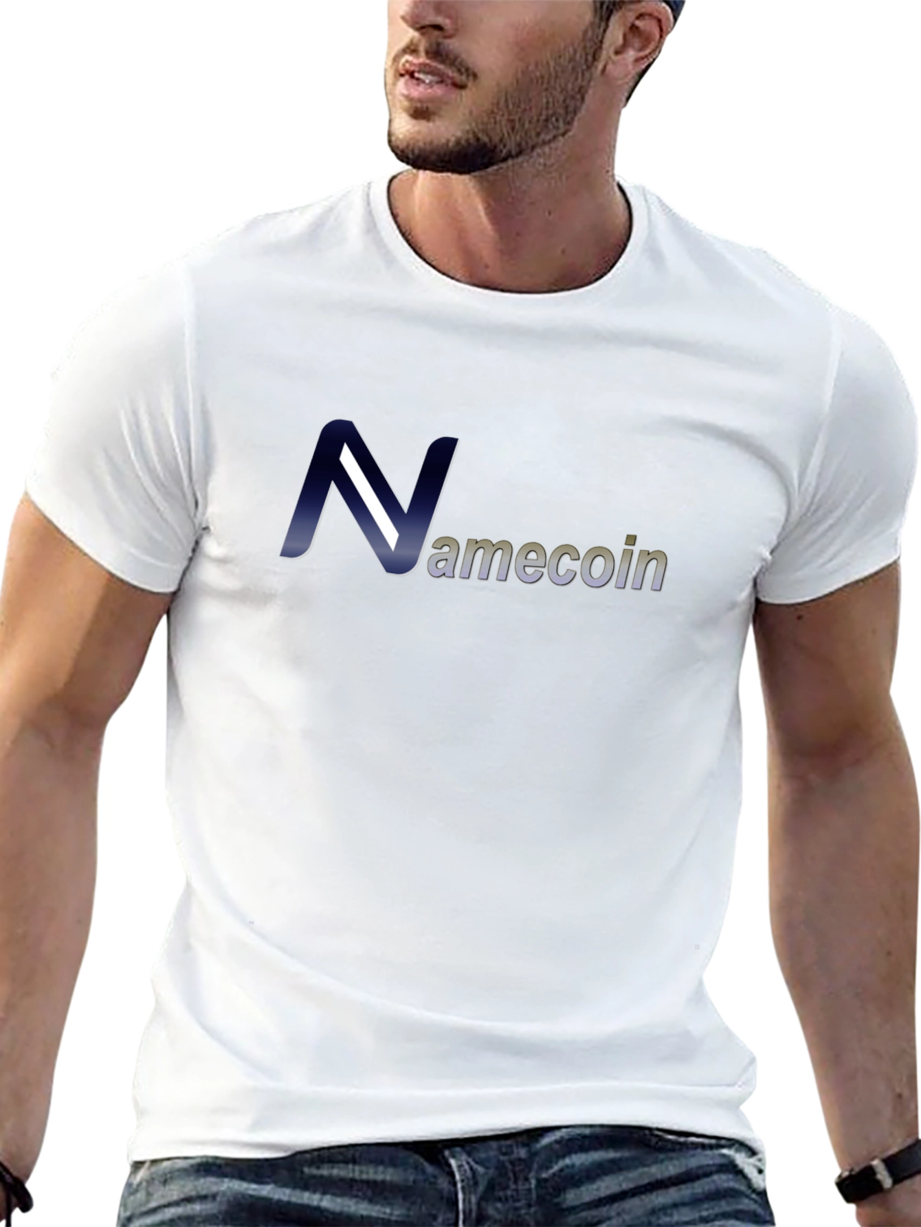 Namecoin Black T-Shirt - Crypto Enthusiast Tee
