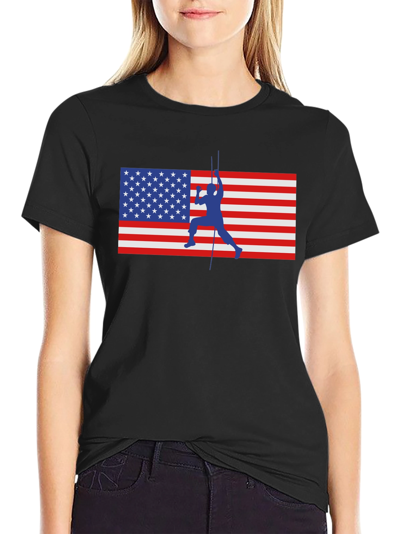 American Climber Graphic T-Shirt
