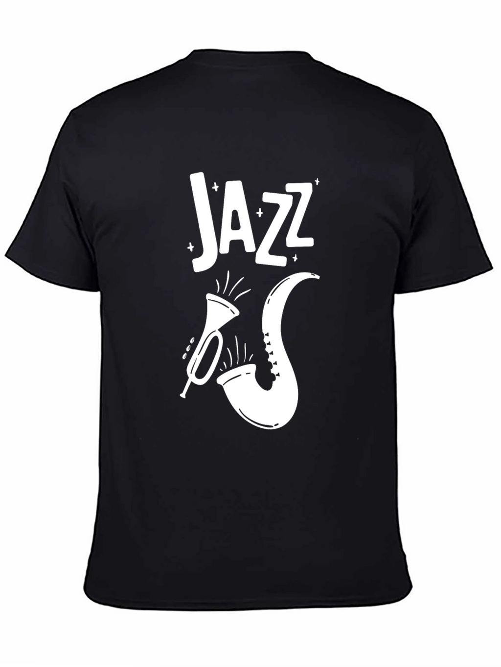 Jazz Music T-Shirt - Black