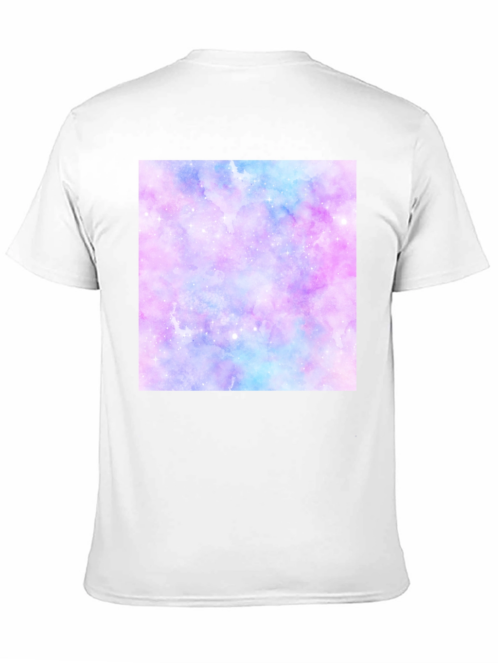 Galaxy Print Black T-Shirt