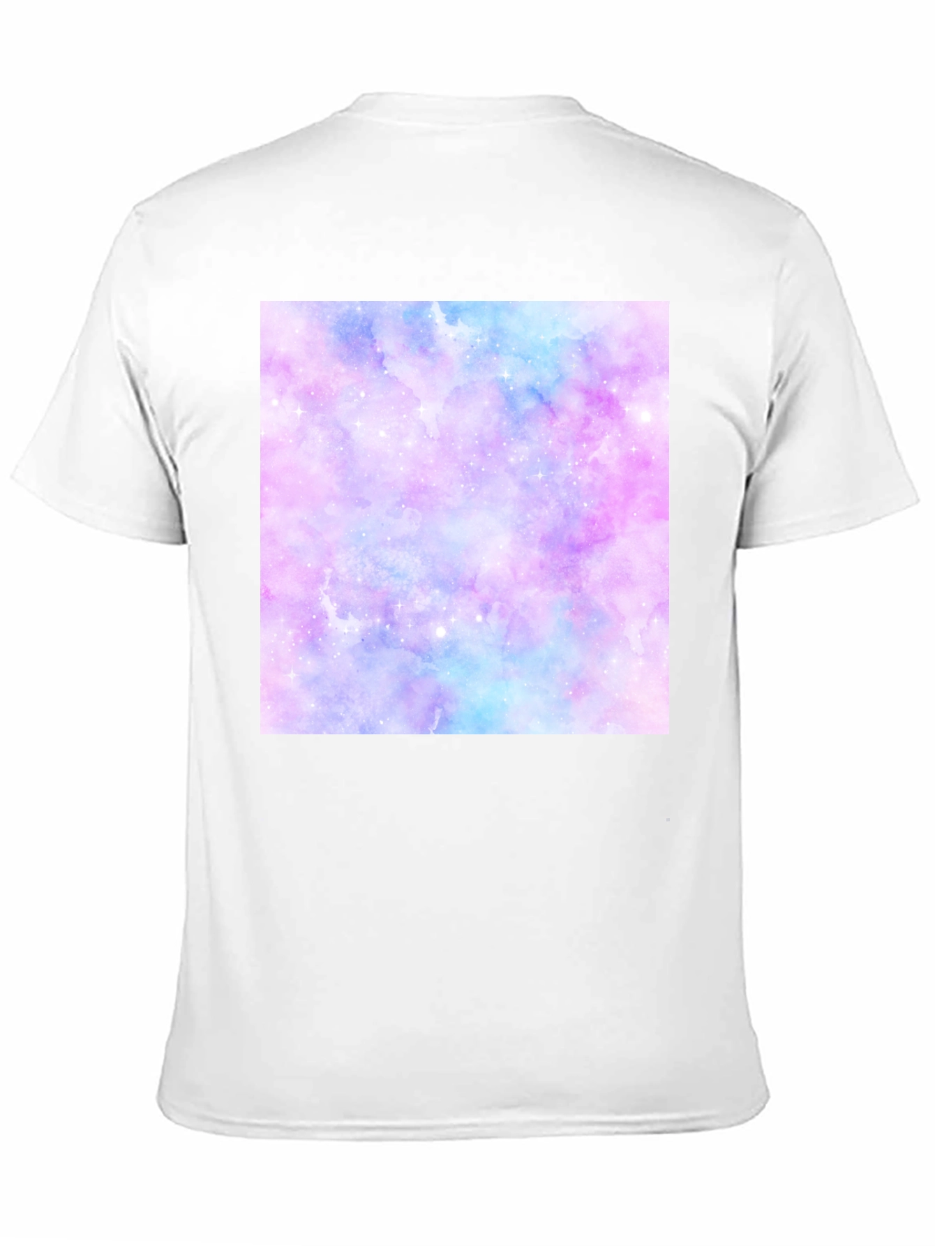Galaxy Print Black T-Shirt