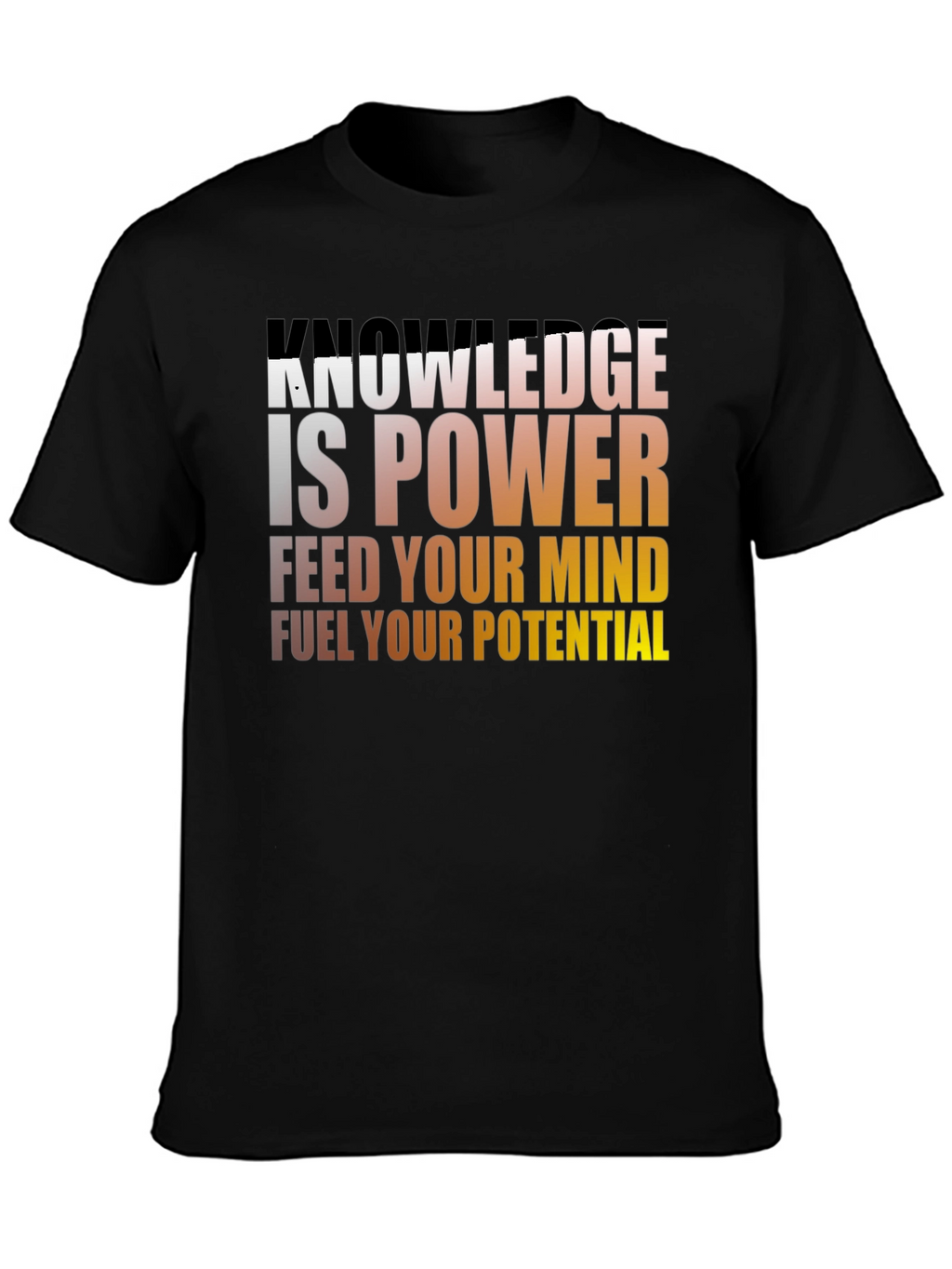 Knowledge is Power T-Shirt - Mens