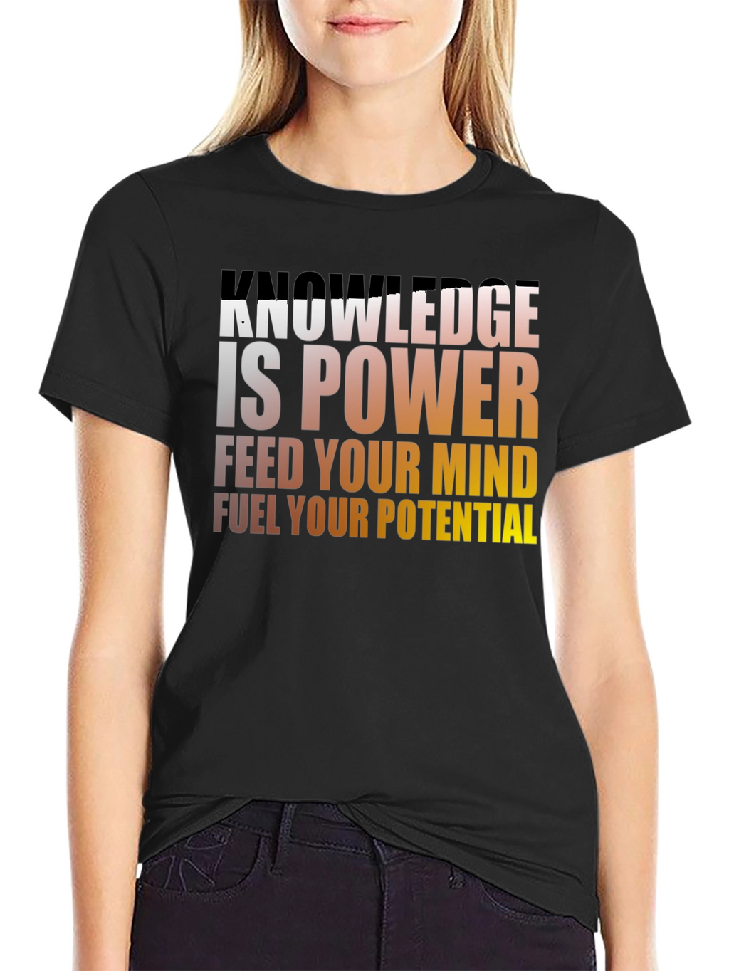 Knowledge is Power T-Shirt - Mens