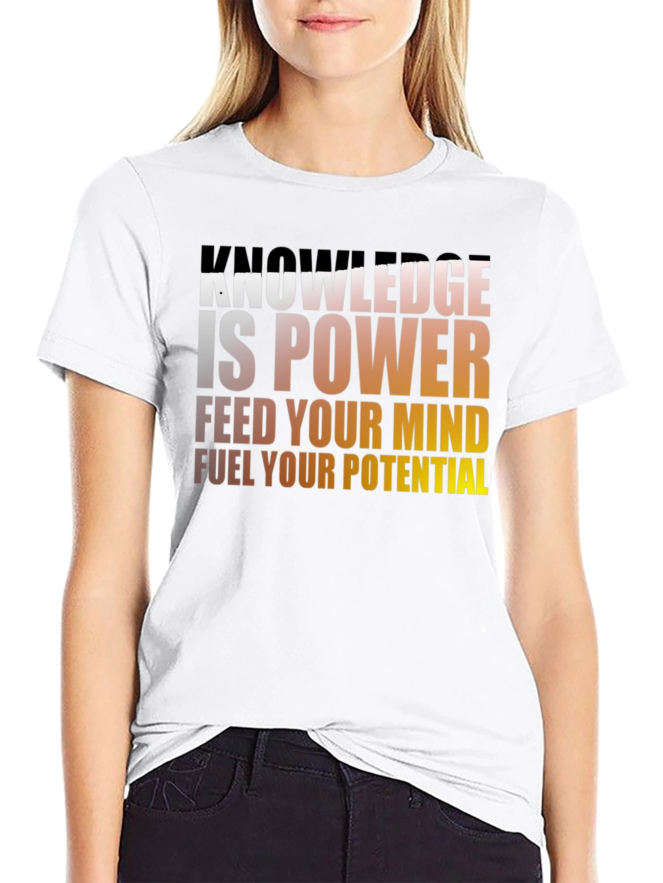 Knowledge is Power T-Shirt - Mens