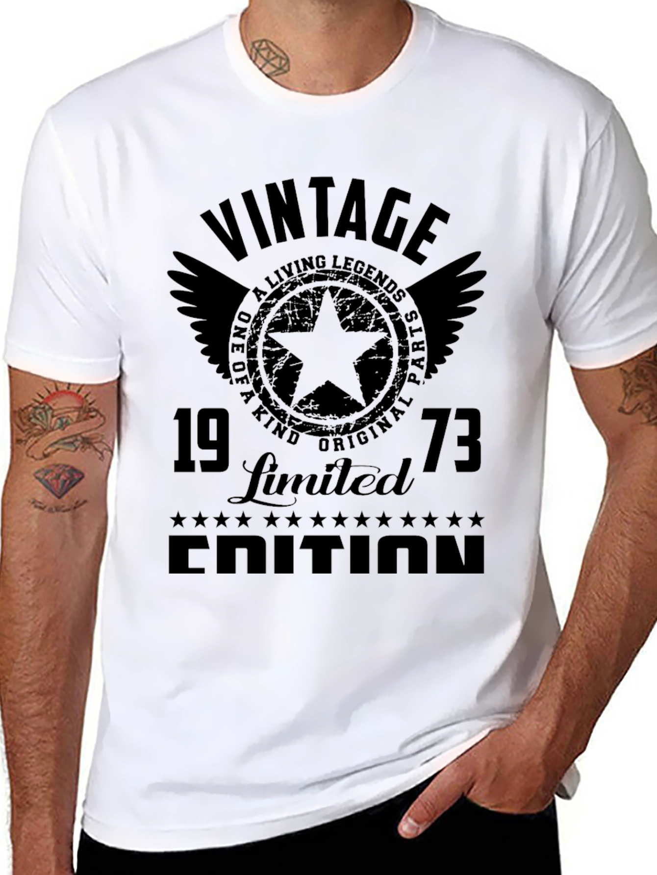 Vintage 1973 Limited Edition Graphic T-Shirt