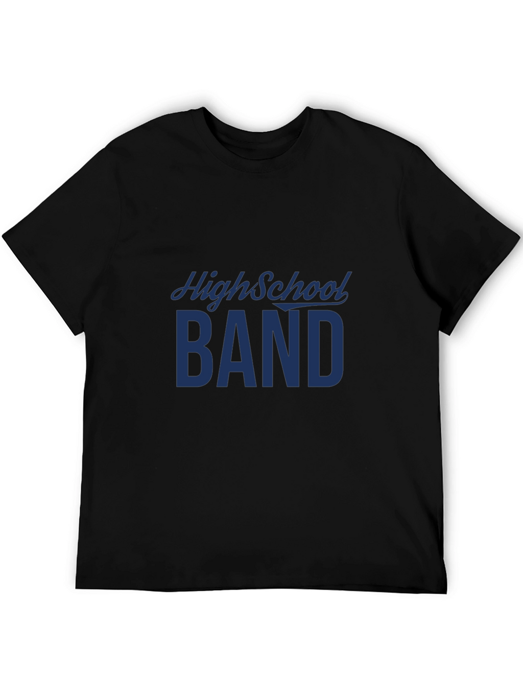 High School Band Graphic T-Shirt - Classic Design