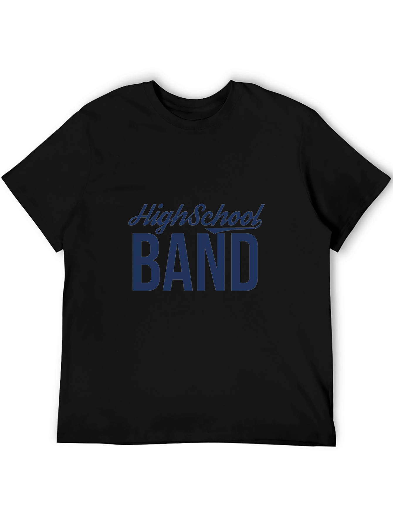 High School Band Graphic T-Shirt - Classic Design