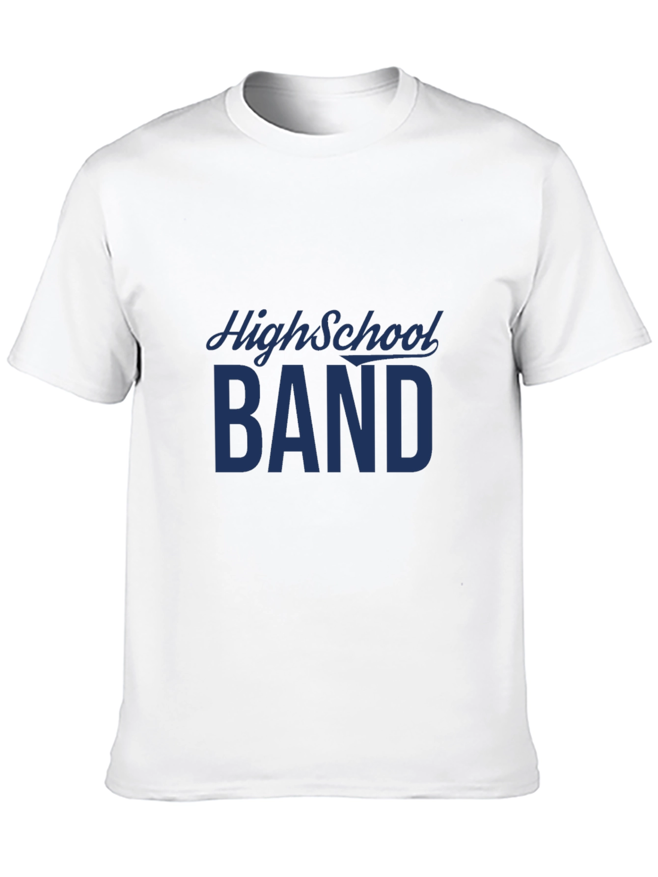 High School Band Graphic T-Shirt - Classic Design