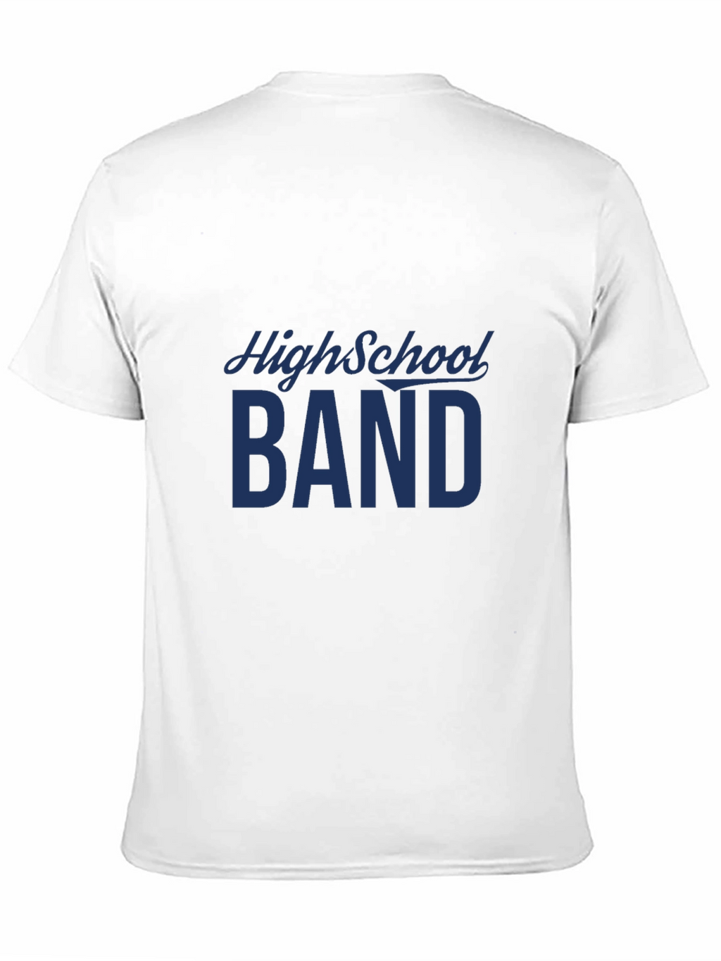 High School Band Graphic T-Shirt - Classic Design