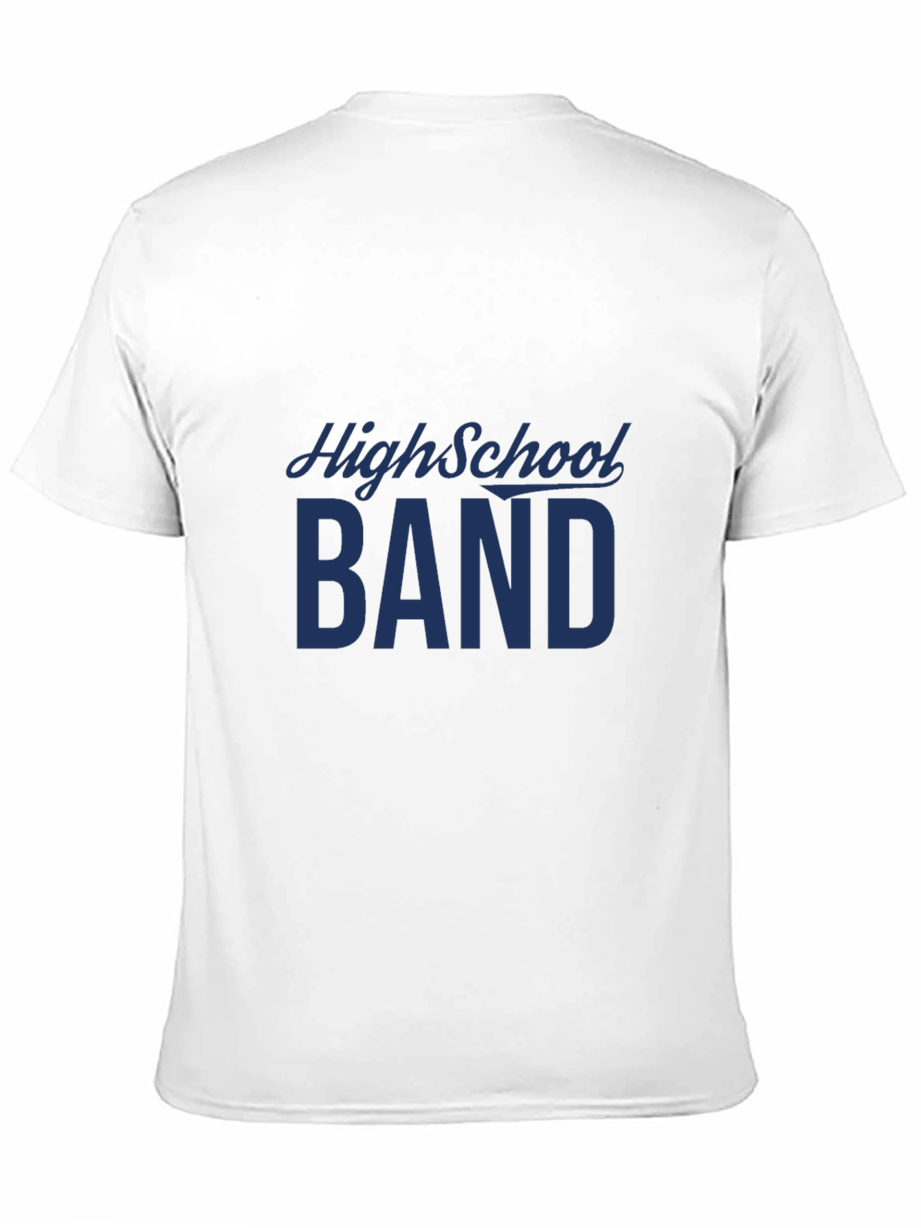 High School Band Graphic T-Shirt - Classic Design