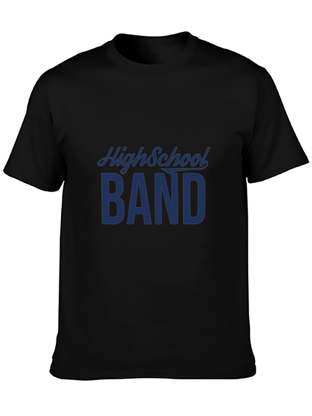 High School Band Graphic T-Shirt - Classic Design