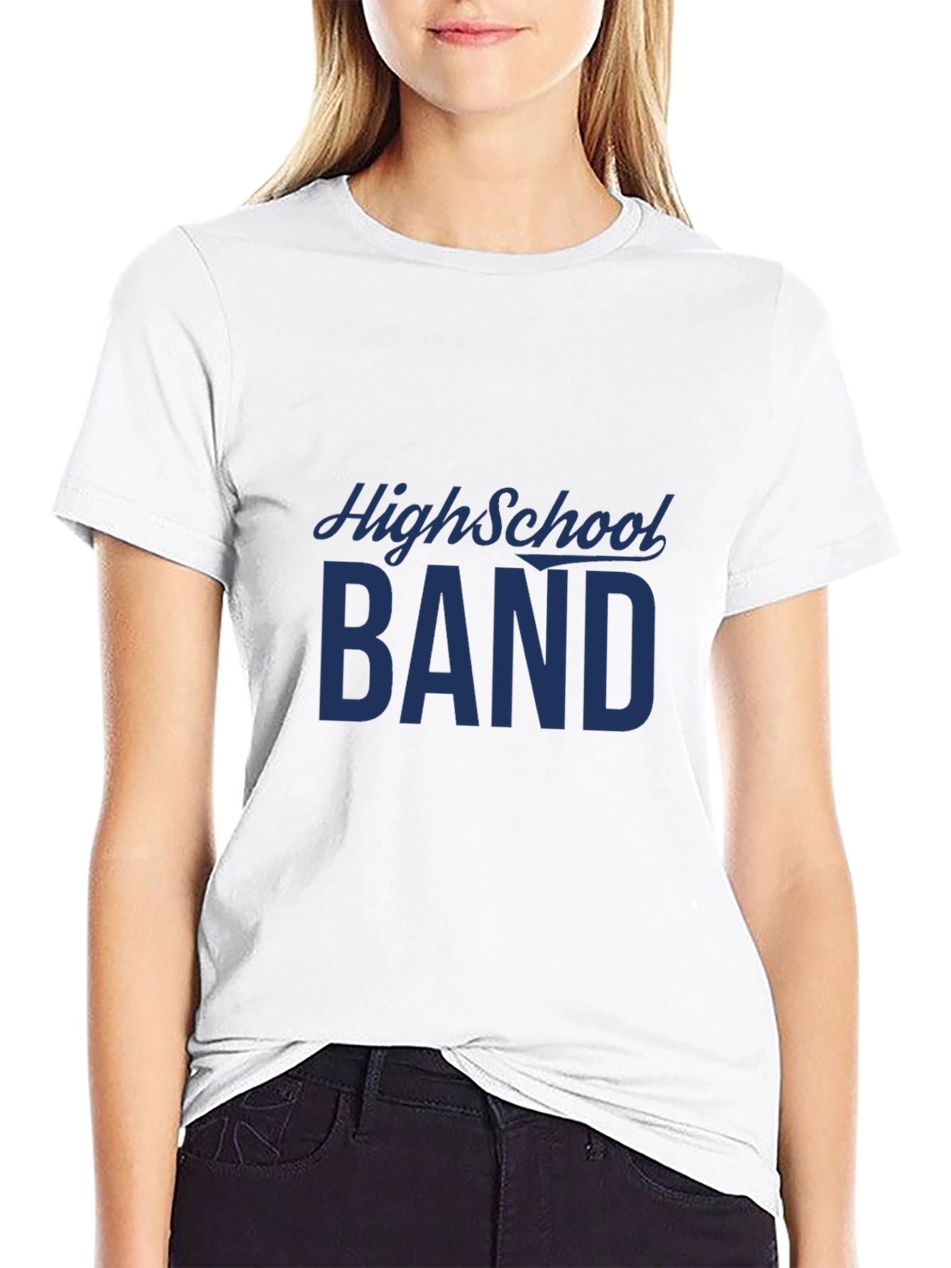 High School Band Graphic T-Shirt - Classic Design