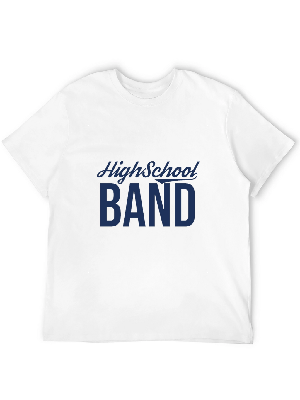 High School Band Graphic T-Shirt - Classic Design