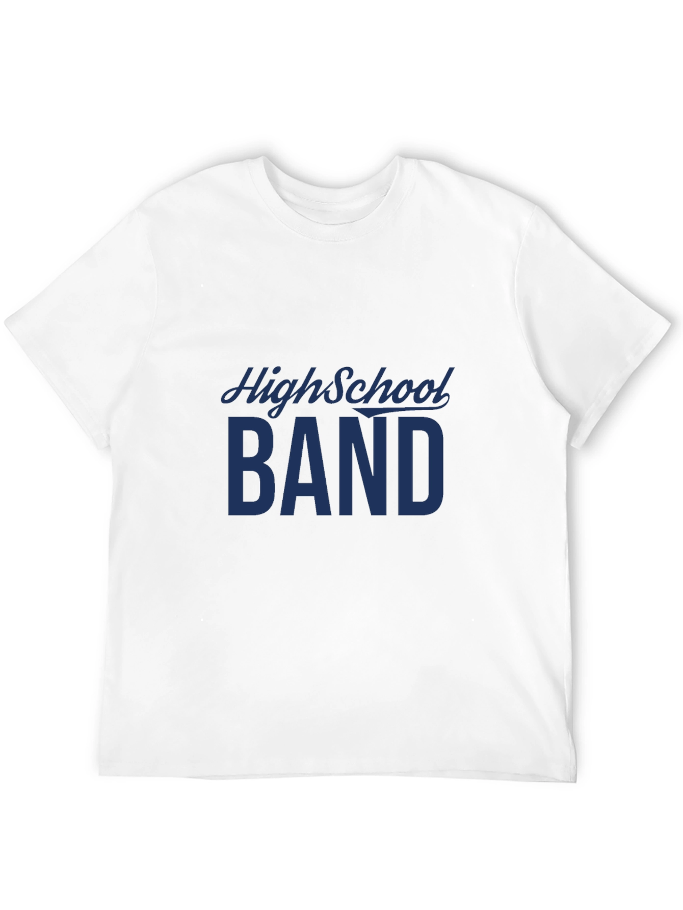 High School Band Graphic T-Shirt - Classic Design