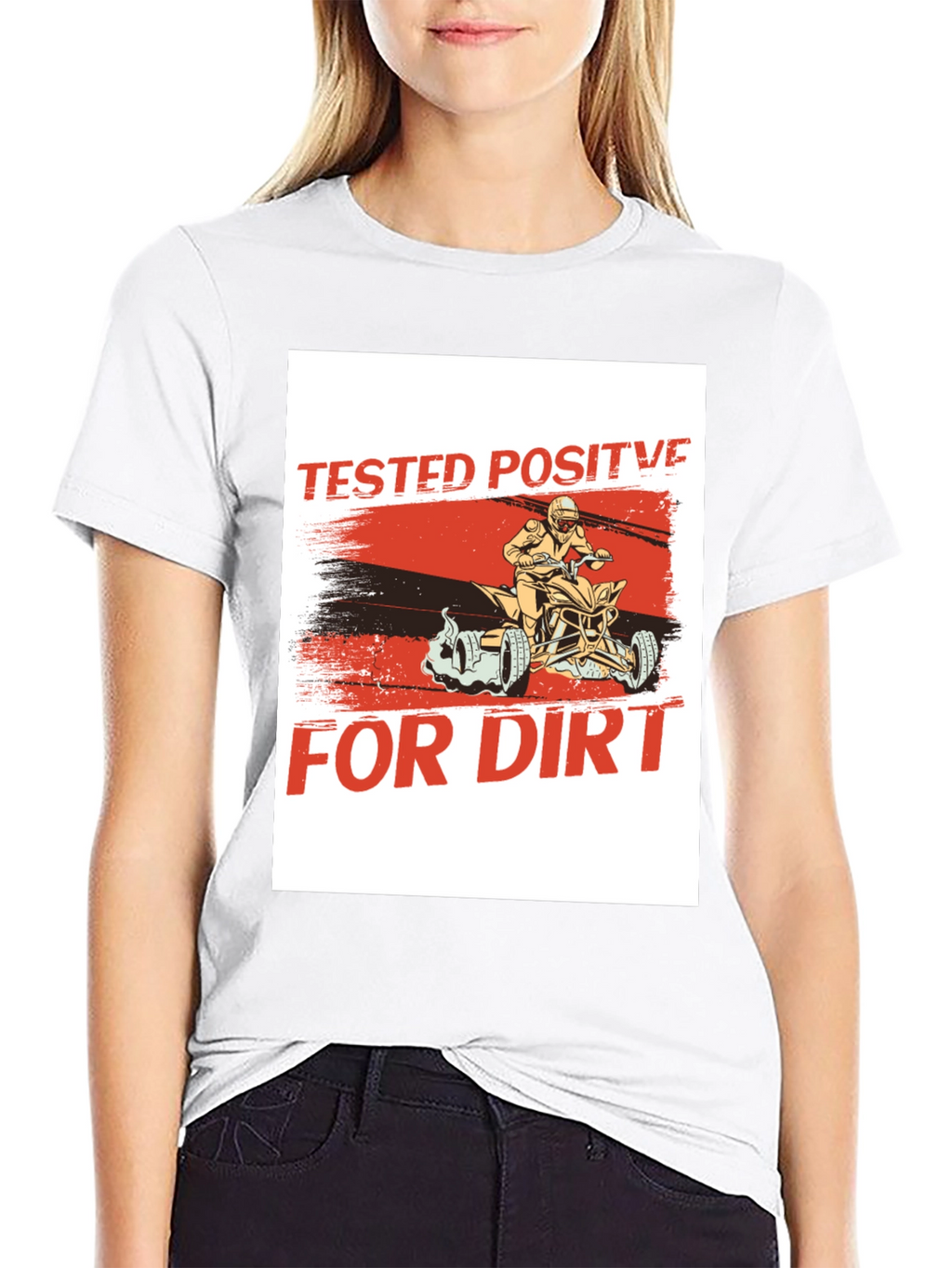 Tested Positive For Dirt Black T-Shirt