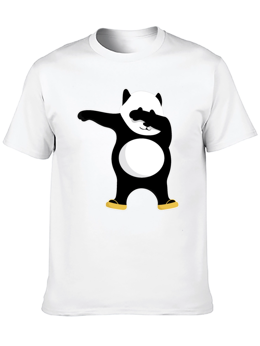 Dabbing Panda Black T-Shirt - Cool Graphic Tee