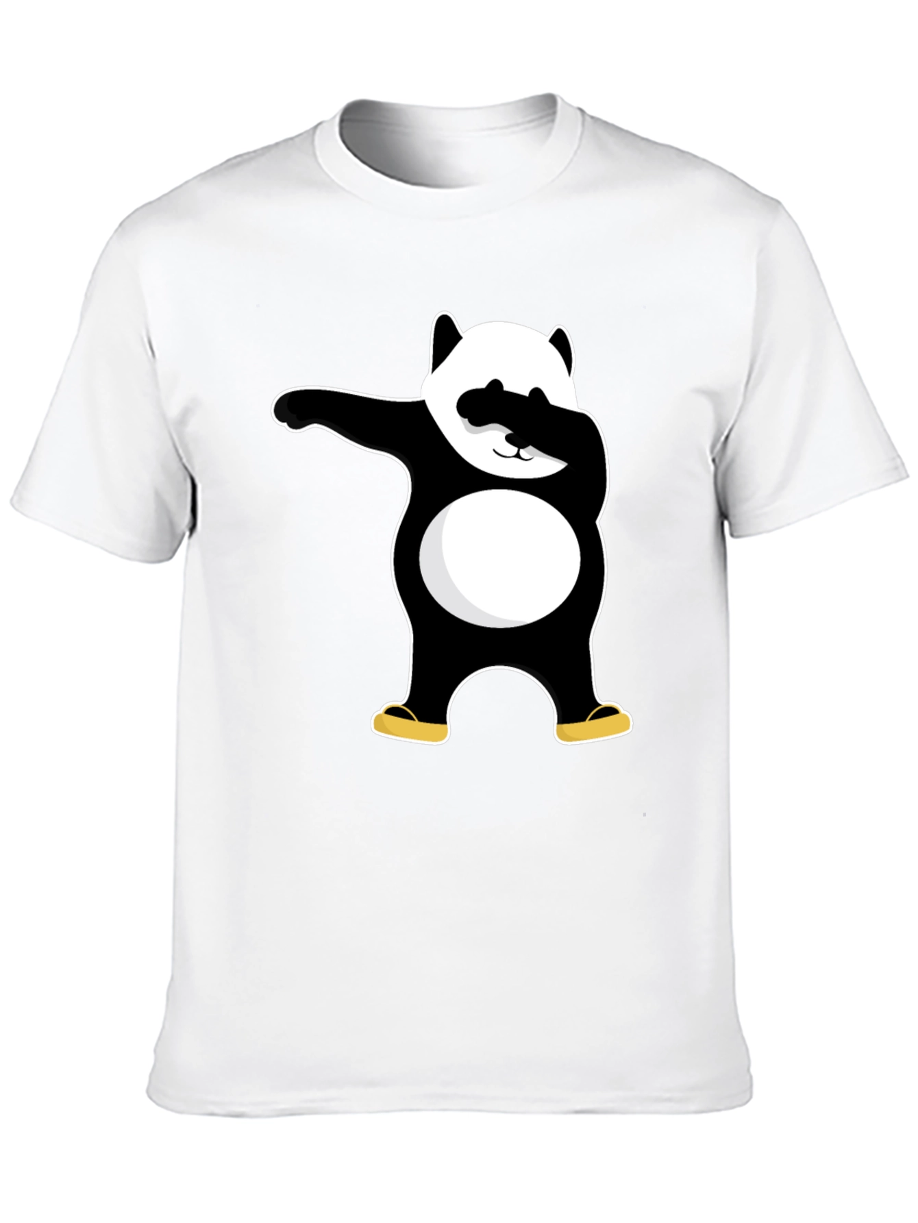 Dabbing Panda Black T-Shirt - Cool Graphic Tee