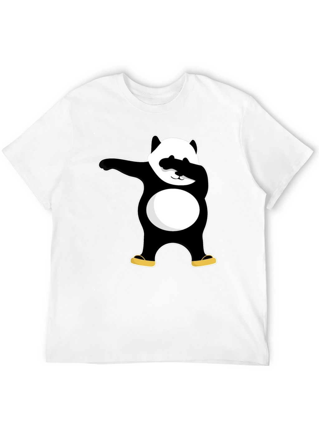Dabbing Panda Black T-Shirt - Cool Graphic Tee