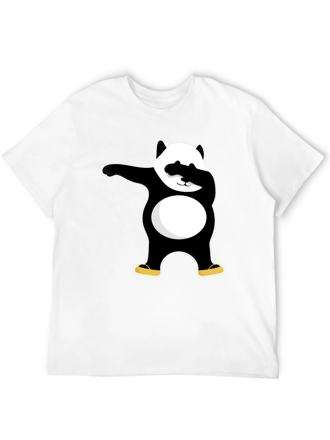 Dabbing Panda Black T-Shirt - Cool Graphic Tee