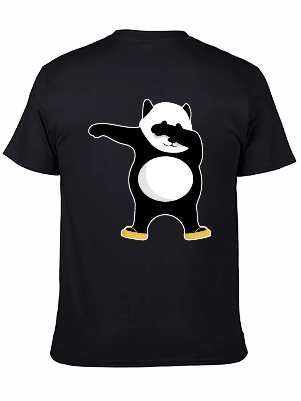 Dabbing Panda Black T-Shirt - Cool Graphic Tee