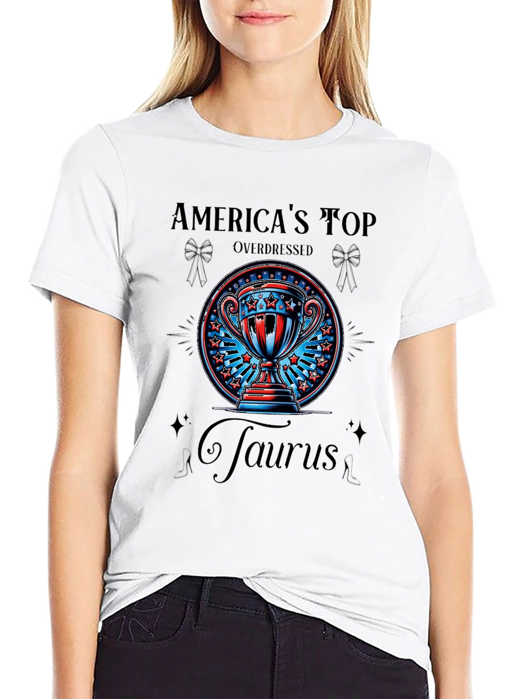 Americas Top Overdressed Taurus Graphic T-Shirt