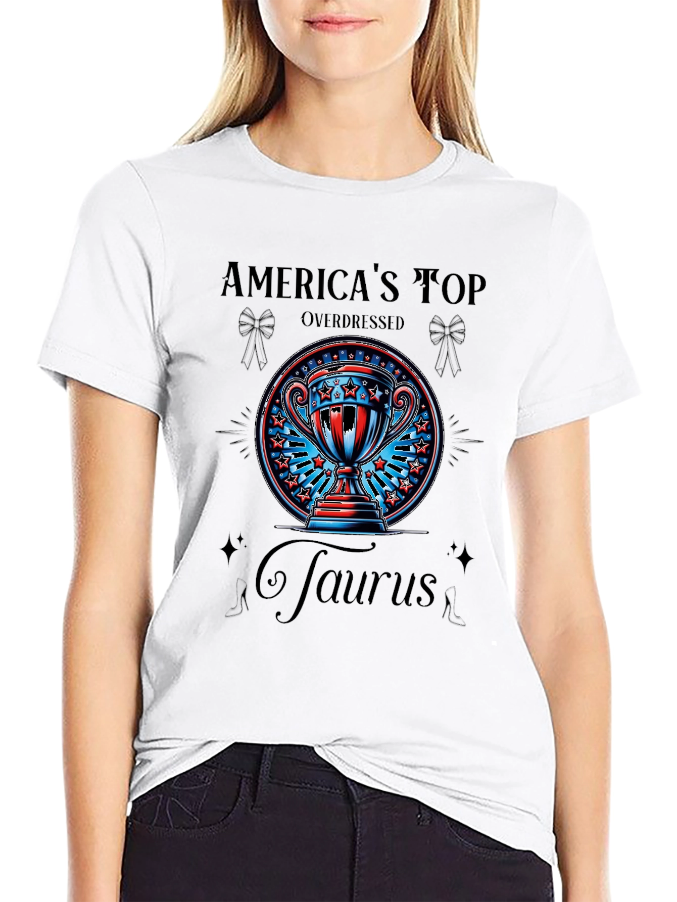 Americas Top Overdressed Taurus Graphic T-Shirt