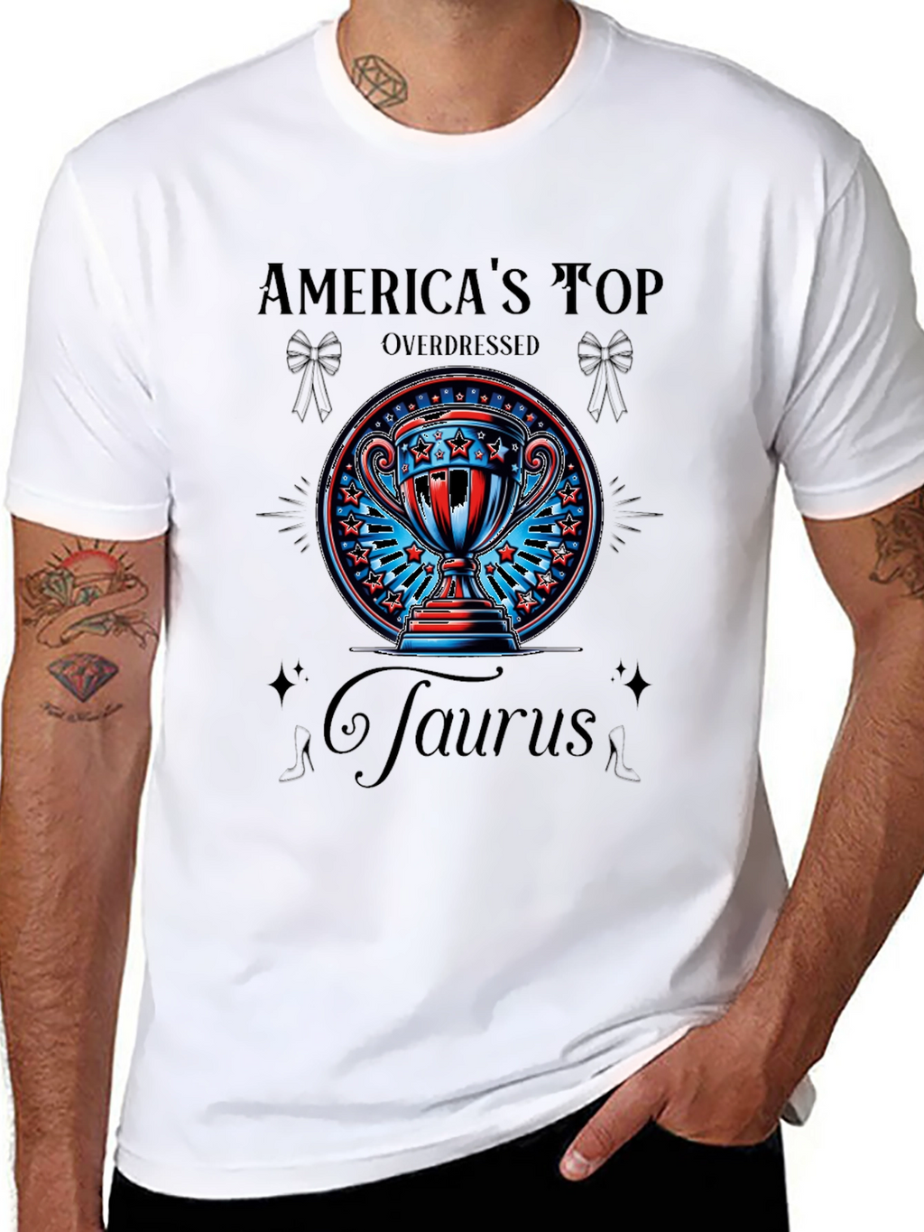 Americas Top Overdressed Taurus Graphic T-Shirt