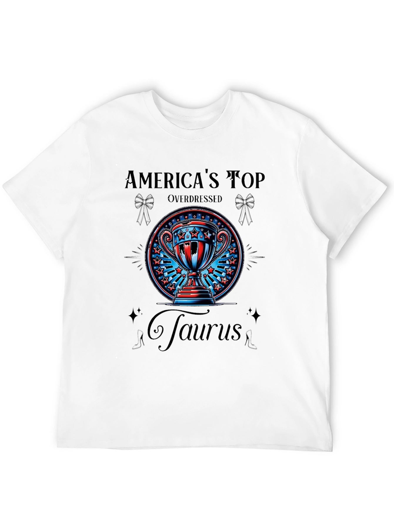 Americas Top Overdressed Taurus Graphic T-Shirt