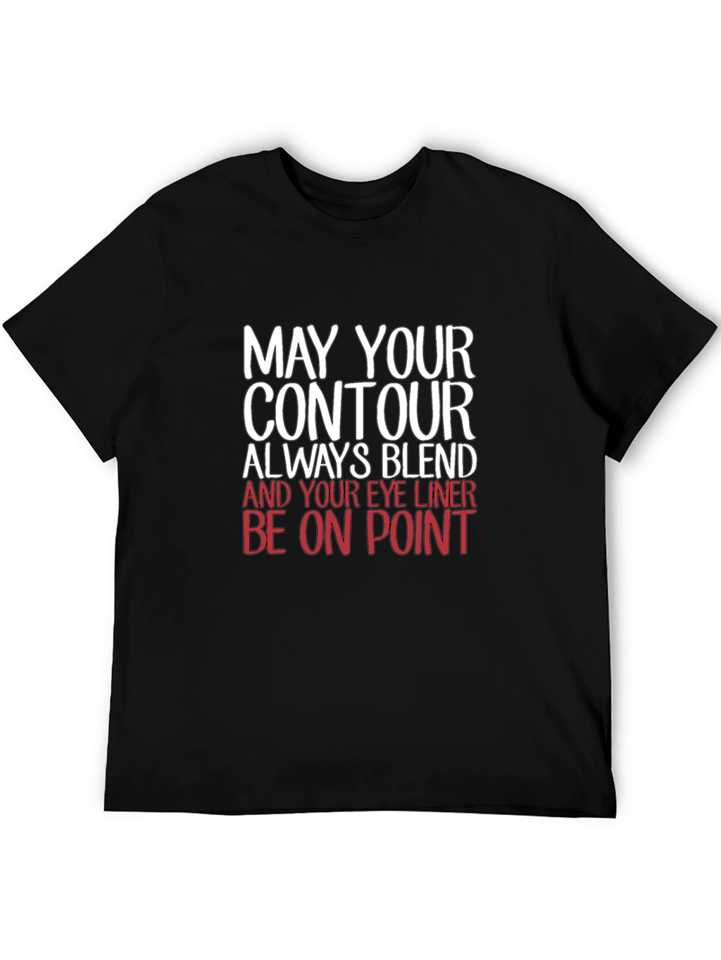 Contour Blend Graphic Tee - Makeup Lover Shirt