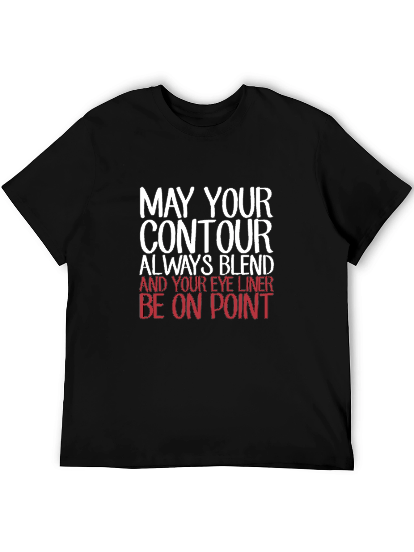 Contour Blend Graphic Tee - Makeup Lover Shirt